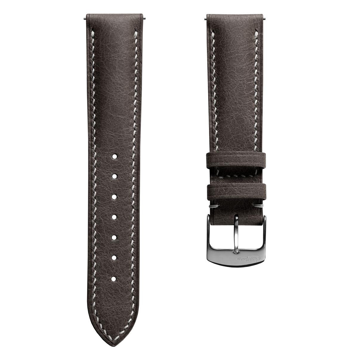 Dây đeo đồng hồ bằng da cao cấp Lerano Tuscan - Màu nâu đậm thanh lịch
