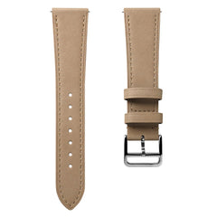Vòng tay montre en cuir plat Brixham Màu be pastel Élégance et confort