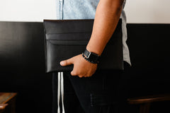 Bao da đựng MacBook dạng phong bì - Màu Midnight