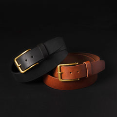 Thắt lưng da – Vàng gold – thủ công