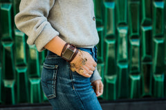 Dây đeo Apple Watch Triple Tour™ - Màu hạt dẻ 