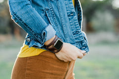Dây đeo Apple Watch Triple Tour™ - Màu hạt dẻ 
