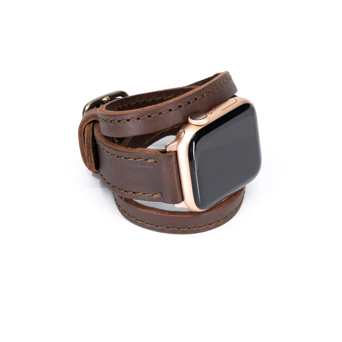 Dây đeo Apple Watch Triple Tour™ - Màu hạt dẻ 