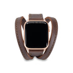 Dây đeo Apple Watch Triple Tour™ - Màu hạt dẻ - Hàng tân trang