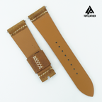 Dây đeo đồng hồ bằng da sáp Topleather - Màu nâu cà phê 