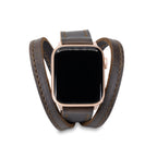 Dây đeo Apple Watch Triple Tour™ - Màu Espresso - Hàng tân trang
