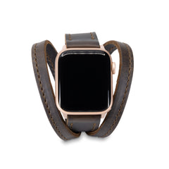 Dây đeo Apple Watch Triple Tour™ - Màu Espresso - Hàng tân trang