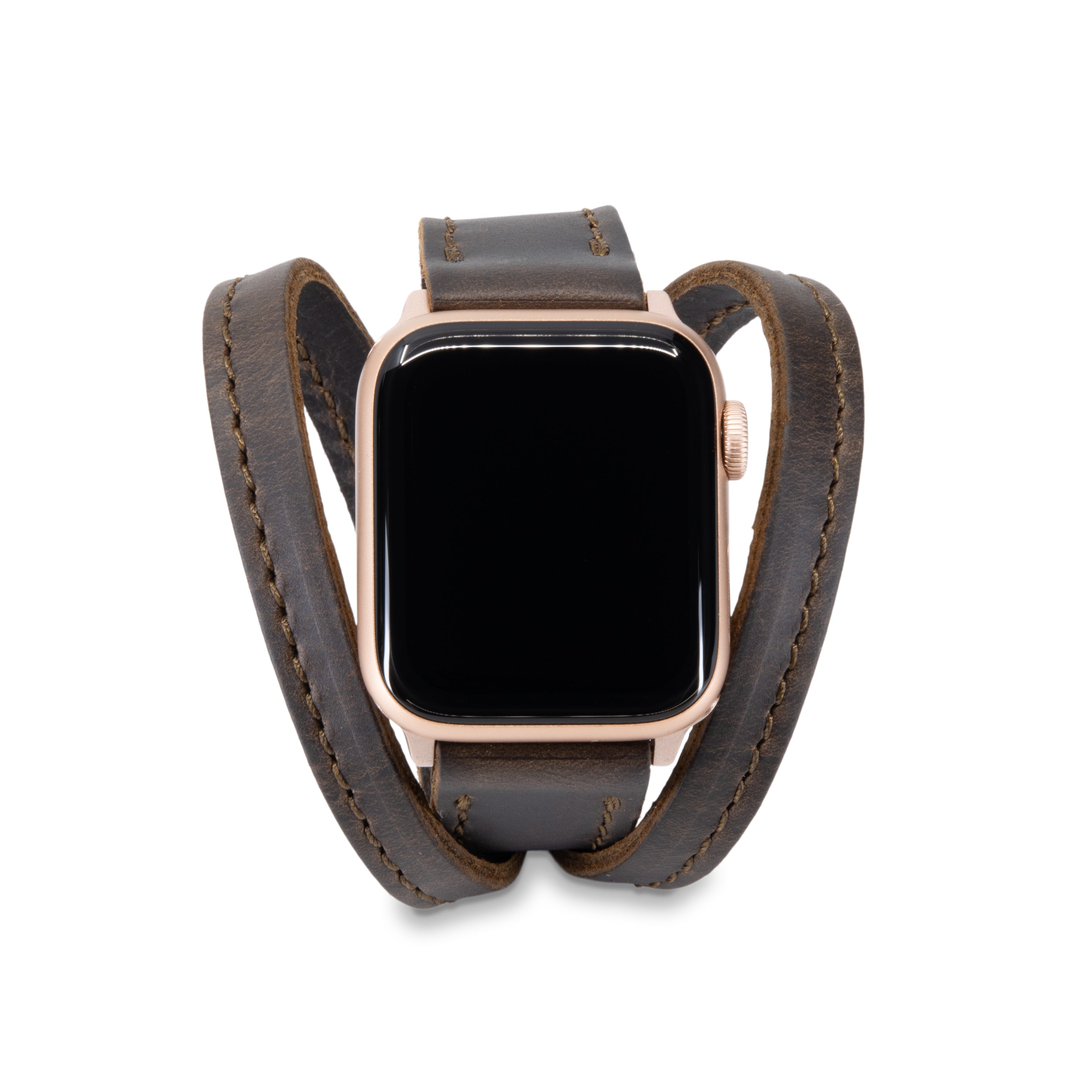 Dây đeo Apple Watch Triple Tour™ - Màu Espresso - Hàng tân trang