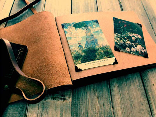Album ảnh cao cấp bằng da, thiết kế theo yêu cầu.