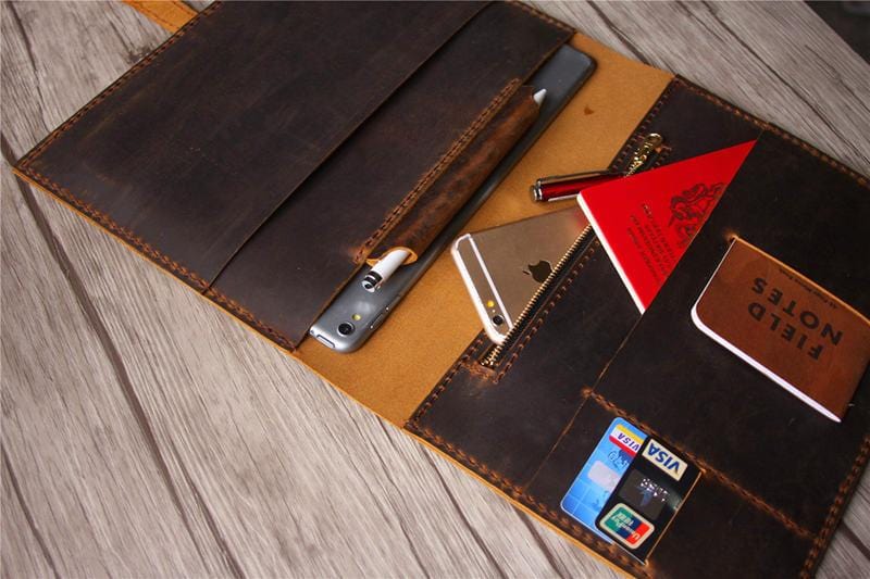 Bao da iPad – cho iPad – Nâu – cá nhân hóa