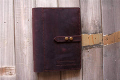 Sổ tay lập kế hoạch bằng da giả cổ, sổ Bullet Journal