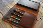 Bao da đựng sổ kế hoạch Moleskine tùy chỉnh.