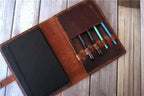 Bao da đựng sổ kế hoạch Moleskine tùy chỉnh.