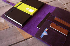 Bao da đựng sổ tay Moleskine tùy chỉnh.