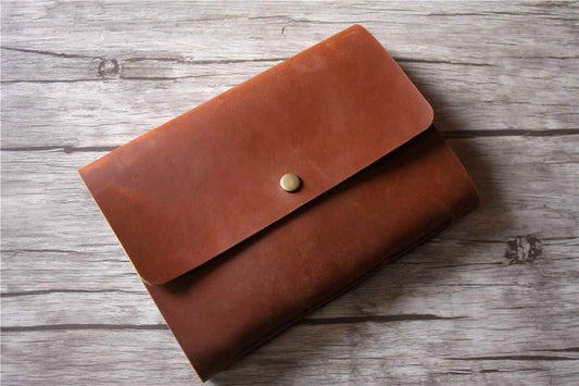 Sổ tay làm bằng da dập nổi thủ công