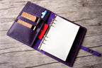 Sổ kế hoạch du lịch cá nhân hóa, bìa da dạng Bullet Binder.