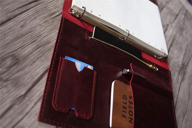 Bìa hồ sơ da – cho A4 – cá nhân hóa, thủ công