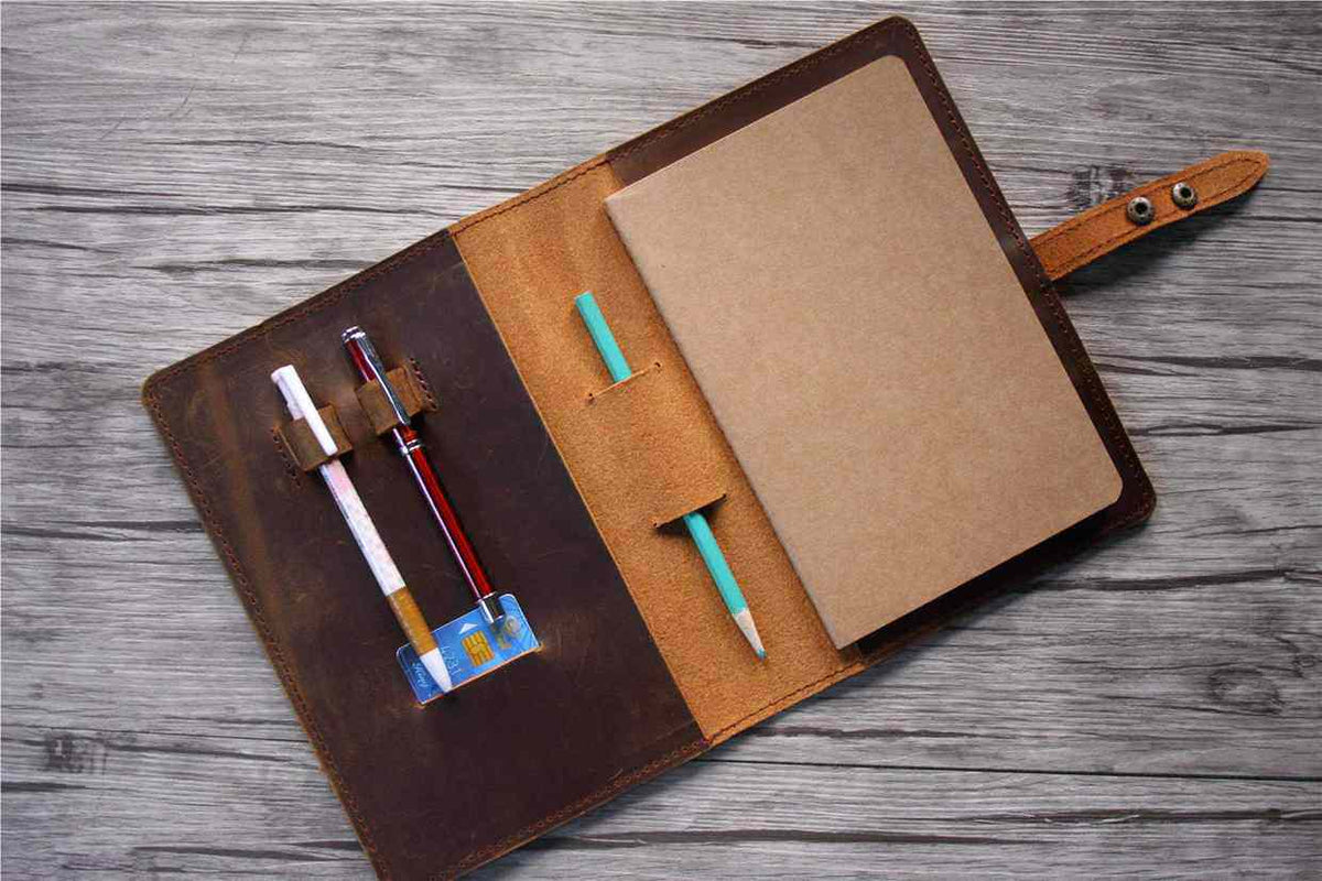 Sổ bìa da – cho A5 – cá nhân hóa, thủ công