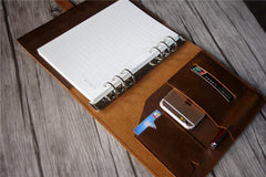 Sổ kế hoạch Bullet Journal bằng da thủ công