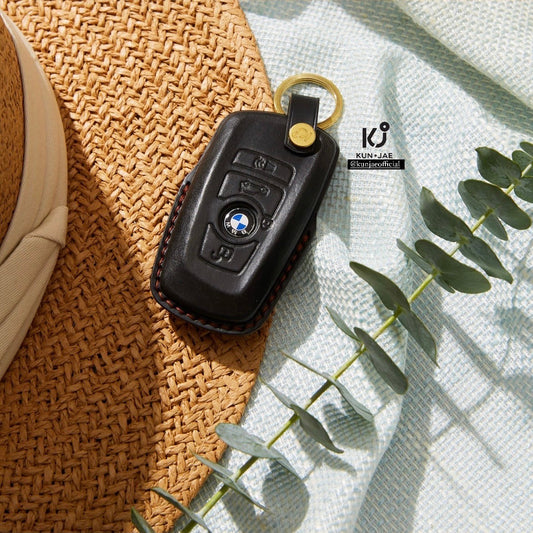 Bao da chìa khóa ô tô – cho BMW – cá nhân hóa