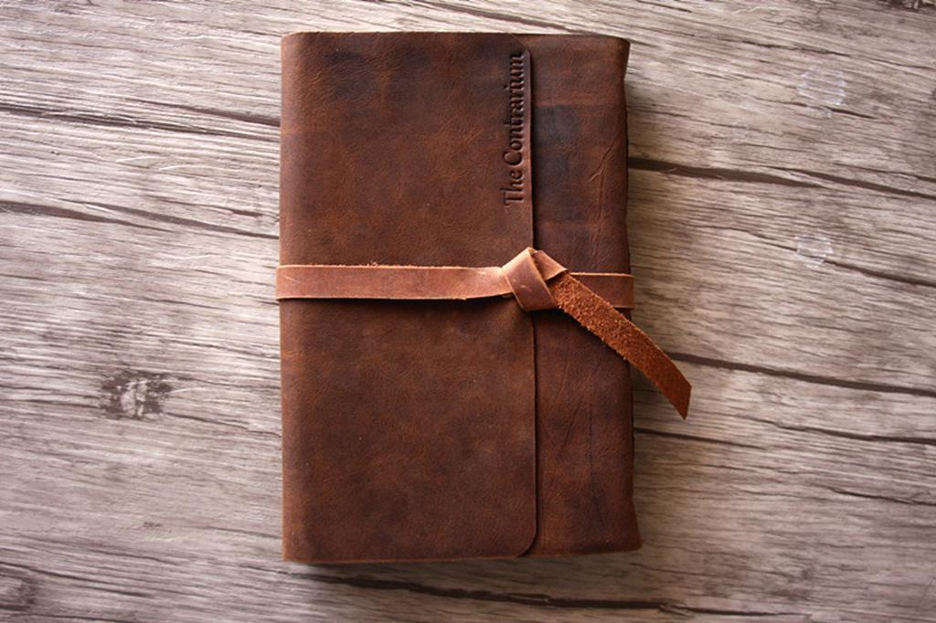 Sổ lưu niệm tiệc mừng em bé bằng da cá nhân hóa