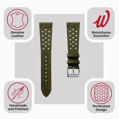 Vòng tay và hiệu suất cho WatchGecko Missouri - Vert Élégant