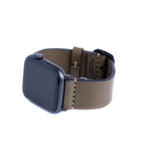 Dây đeo Apple Watch đơn giản bằng da - Màu ô liu 