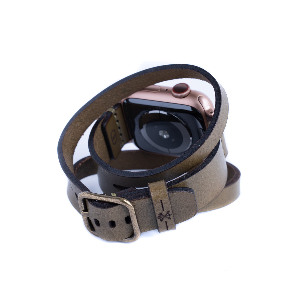 Dây đeo Apple Watch Triple Tour™ - Màu ô liu
