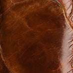 Vòng tay da – Nâu cognac – thủ công