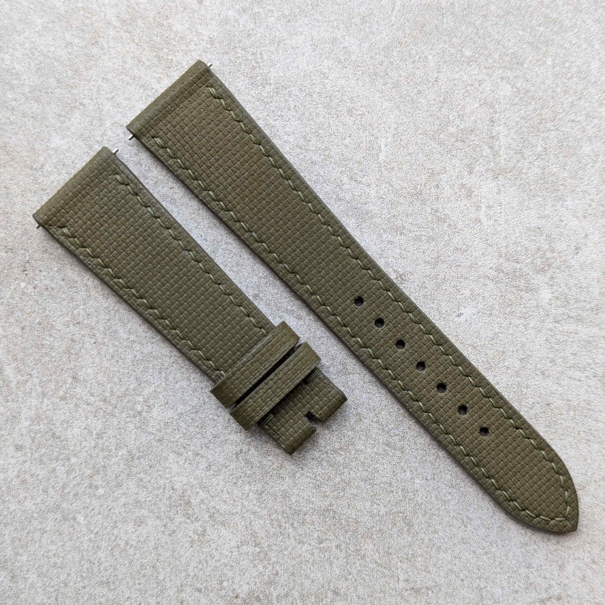 LTD Run - Da nubuck màu xanh quân đội - The Camper