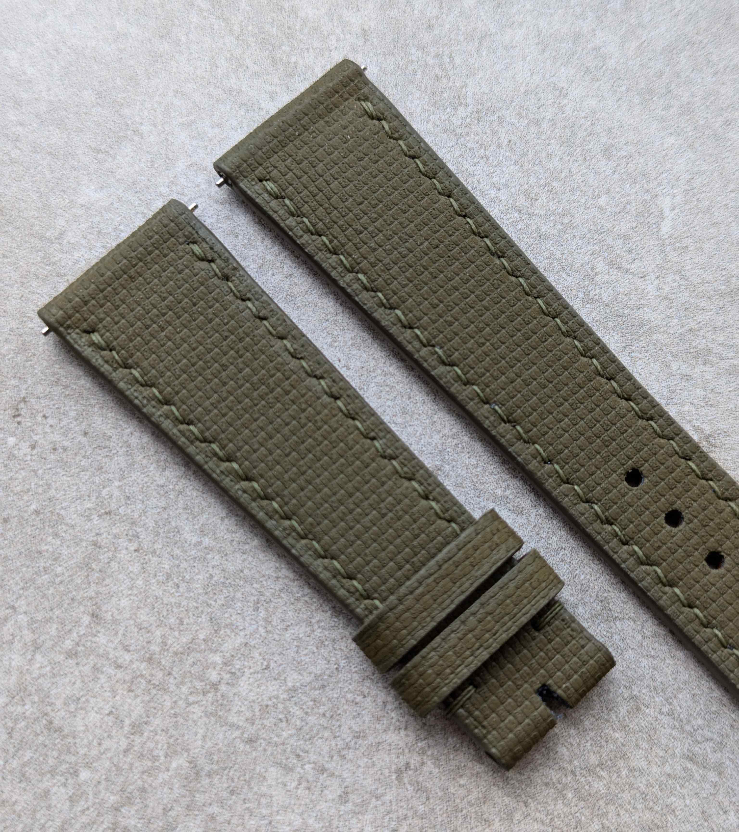 LTD Run - Da nubuck màu xanh quân đội - The Camper