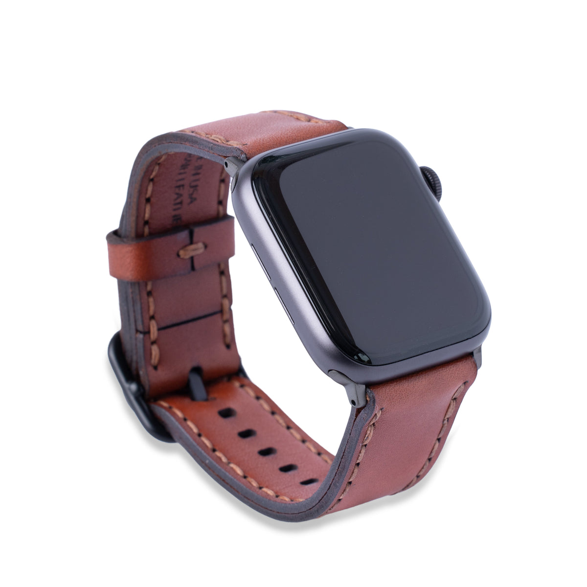 Dây đeo đồng hồ Apple Watch hiệu Porter - Màu nâu trung bình 