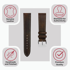 Dây đồng hồ – da bê