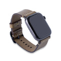 Dây đeo Apple Watch đơn giản bằng da - Màu ô liu 