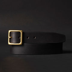 Thắt lưng da – Vàng gold