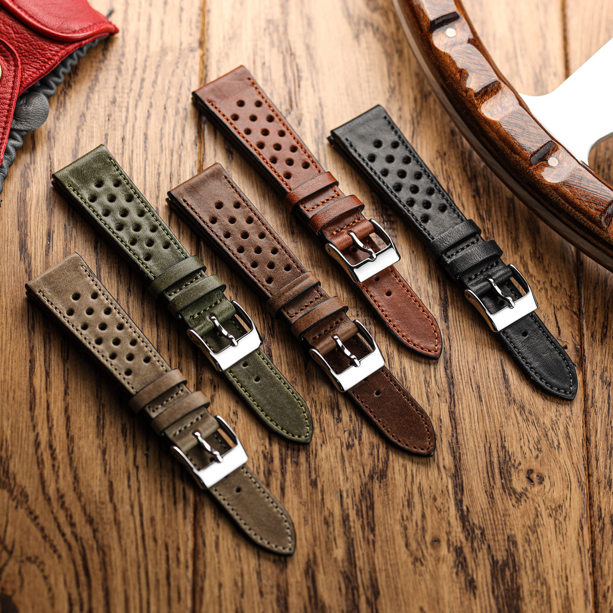 Vòng tay và hiệu suất cho WatchGecko Missouri - Vert Élégant