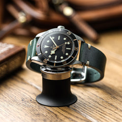 Dây đeo đồng hồ bằng da Ý thủ công đơn giản - Reef