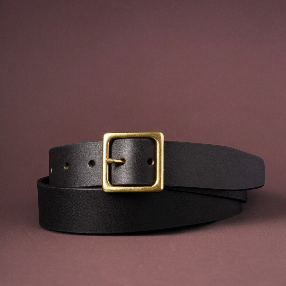 Thắt lưng da – Vàng gold