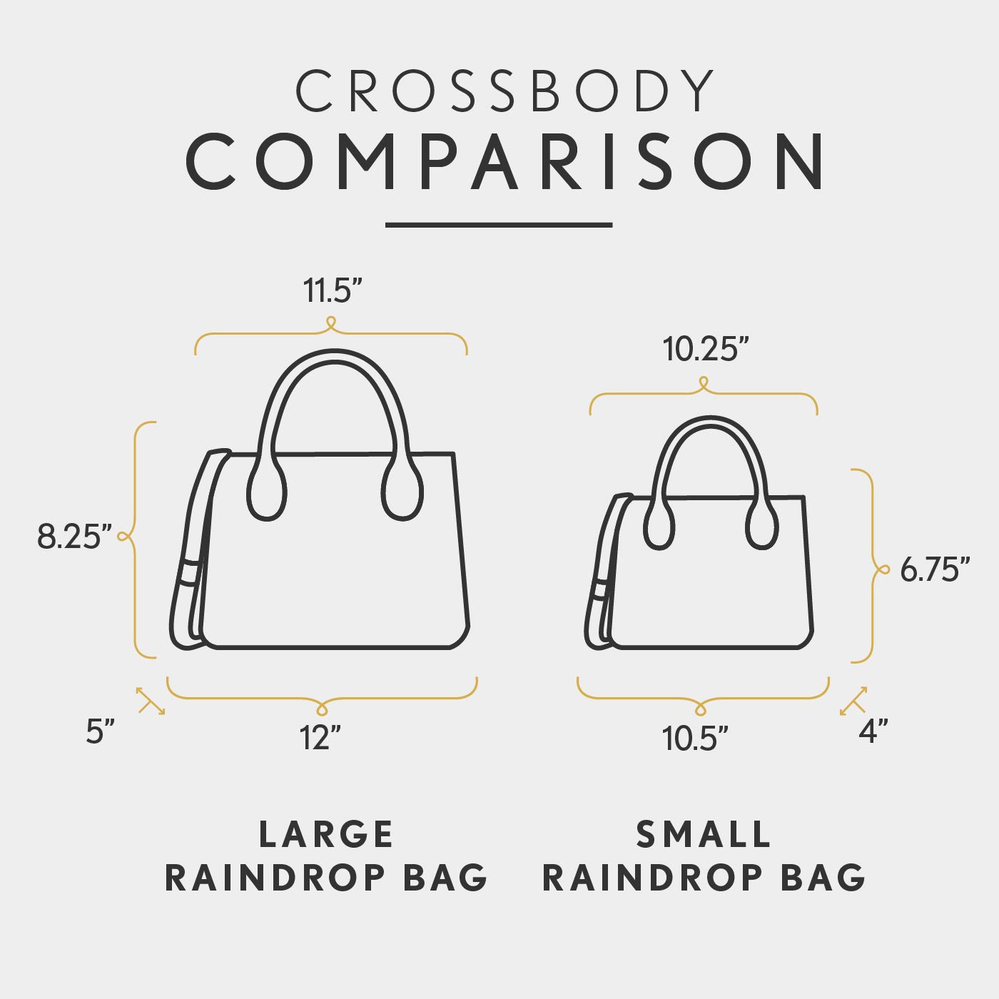 Túi đeo chéo Raindrop