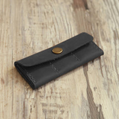 Étui Personnalisé pour médiators de guitare, pochette porte-médiators en cuir vieilli, rangement pour 6 médiators – Cadeau parfait pour musiciens de guitare et ukulélés