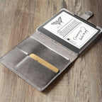 Étui en cuir cá nhân hóa cho Kindle Scribe - Cuir grafé de style thủ công - Modèle 606-SC
