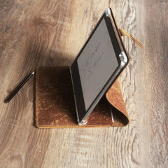 Étui en cuir cá nhân hóa cho Kindle Scribe - Cuir grafé de style thủ công - Modèle 606-SC