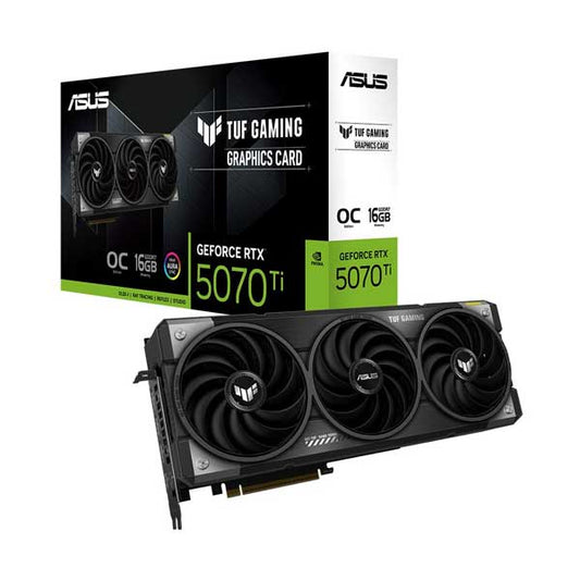 Card đồ họa ASUS GeForce RTX 5070 Ti TUF GAMING OC (TUF-RTX5070TI-O16G-GAMING)