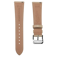 Vòng tay montre en cuir plat Brixham Màu be pastel Élégance et confort