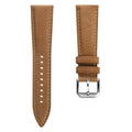 Vòng tay en cuir véritable đệm Whitby - Taille pastel cognac élégante