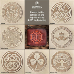 Khay da đựng đồ lặt vặt - Phong cách Celtic