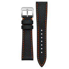 Flat Contrast — Alran Sully Jet Black / Orange stitch — Studio Hero