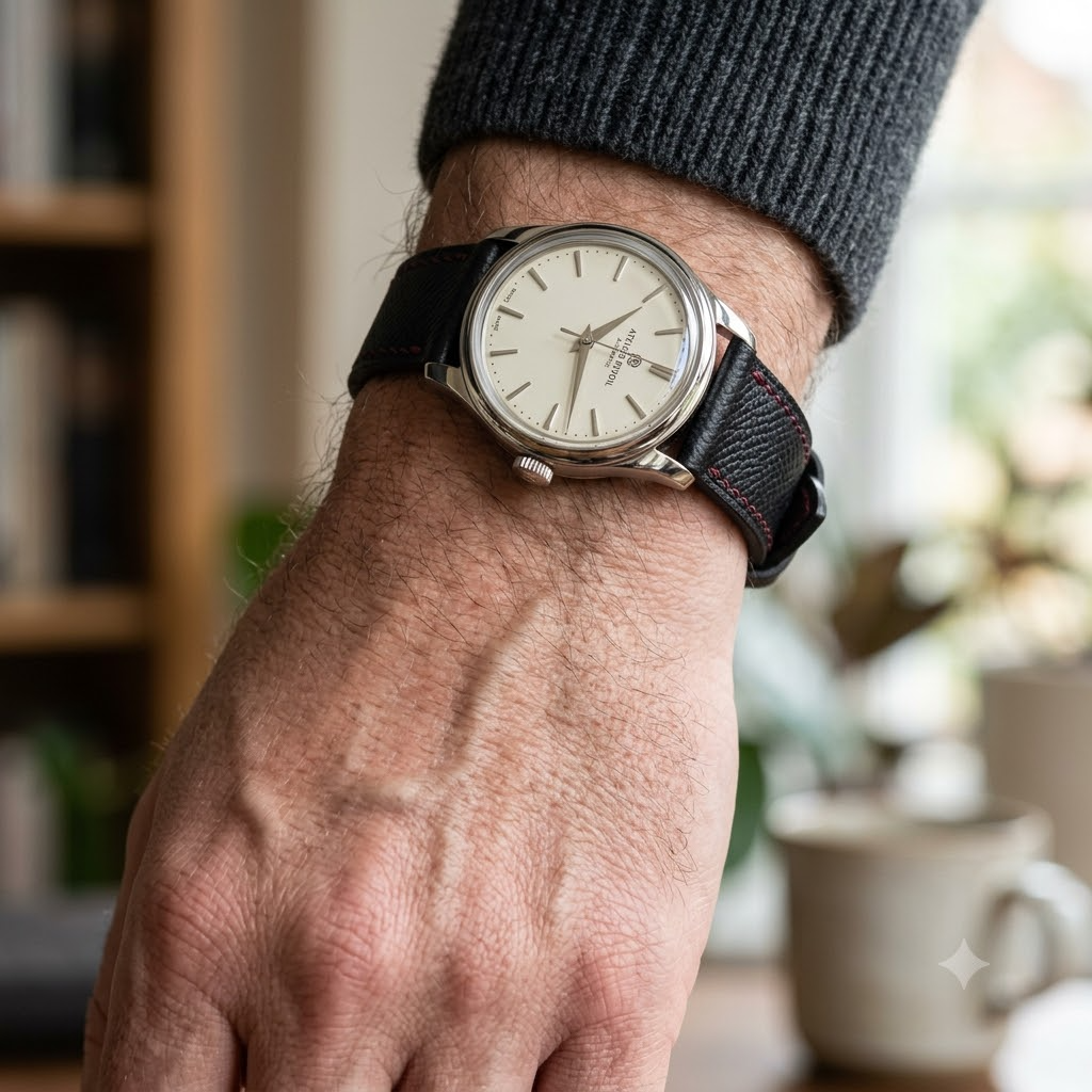 Epsom Sandline — A · Imperial Burgundy / Red Wine — Ergonomic On-Wrist Fit