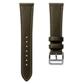 Armsyder Brixham Flat Lederarmband – Klassisch Patina Grün