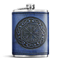 Bình đựng rượu bọc da - VEGVISIR